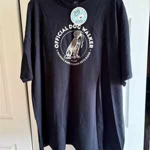 Dog is Good Official Dog Walker T-Shirt - Black